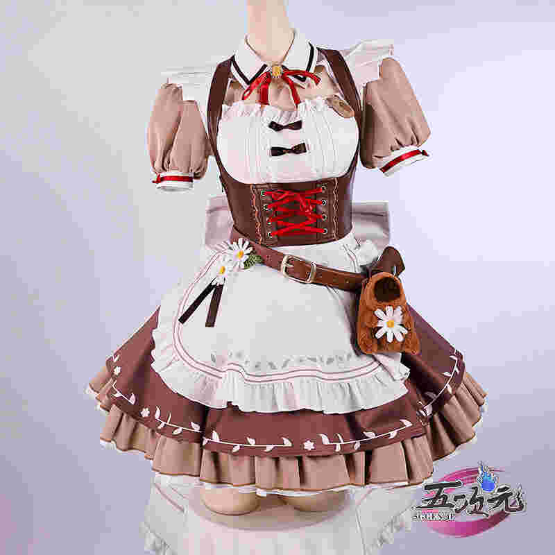 三分妄想 鳴潮 千咲 コスプレ ウィッグ