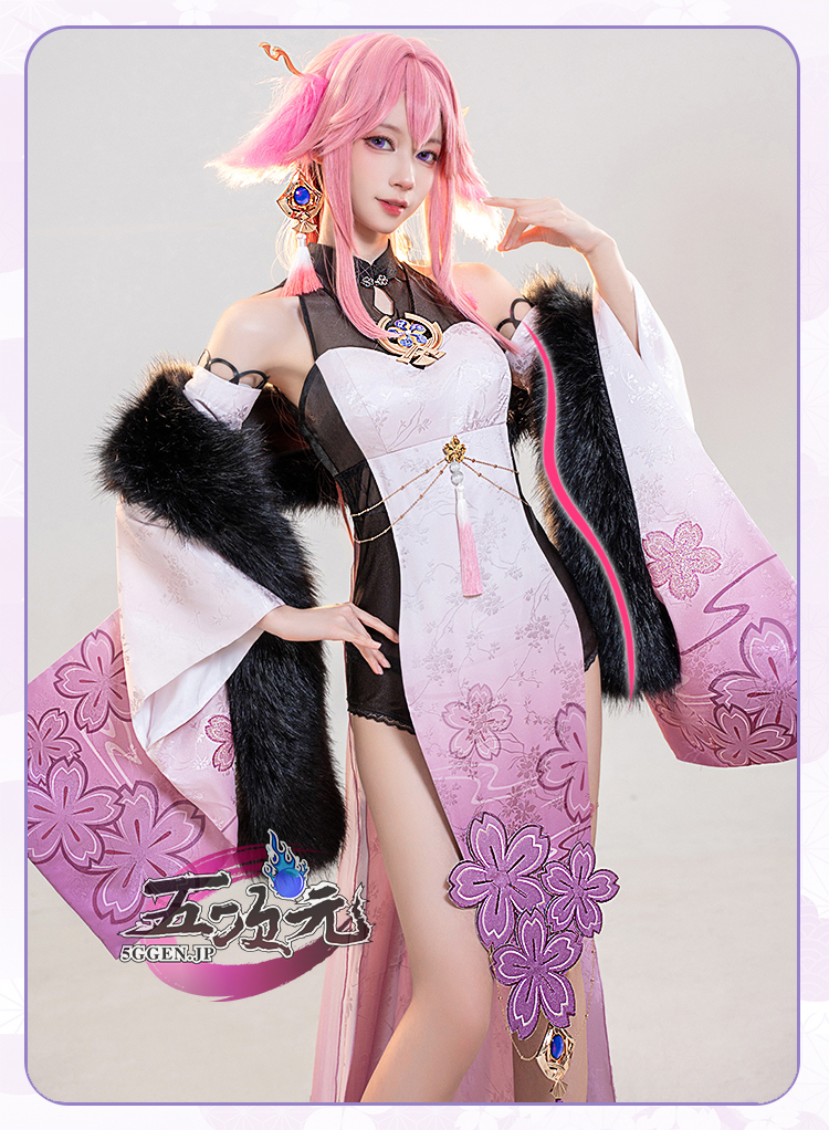 猫屋小舗 原神 コスプレ 八重神子 桜鈴狐畔 同人 衣装