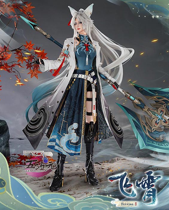 猫と三丁目 崩壊スターレイル コスプレ スタレ 飛霄 ひしょう 衣装