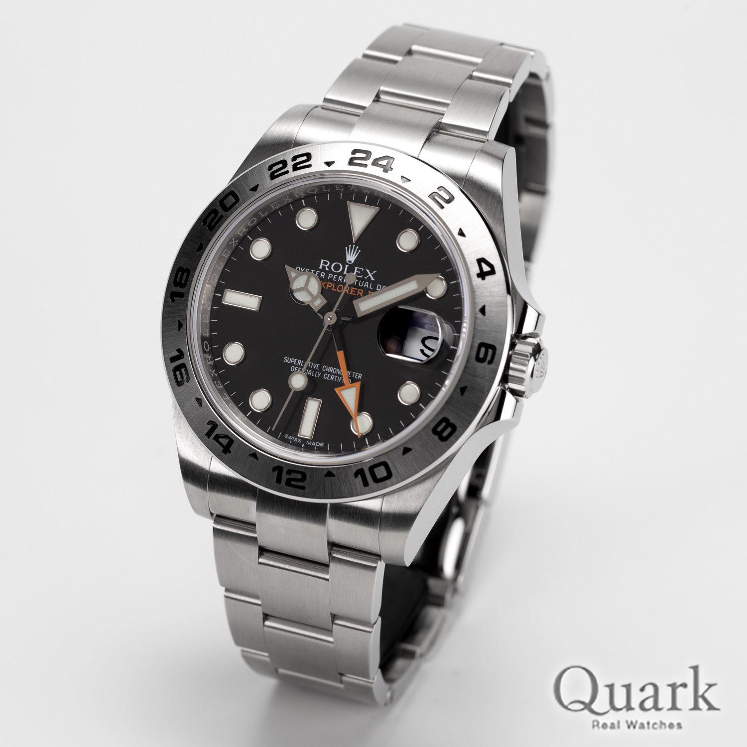 ロレックス エクスプローラーII Ref.216570 ブラック 新品｜ロレックス