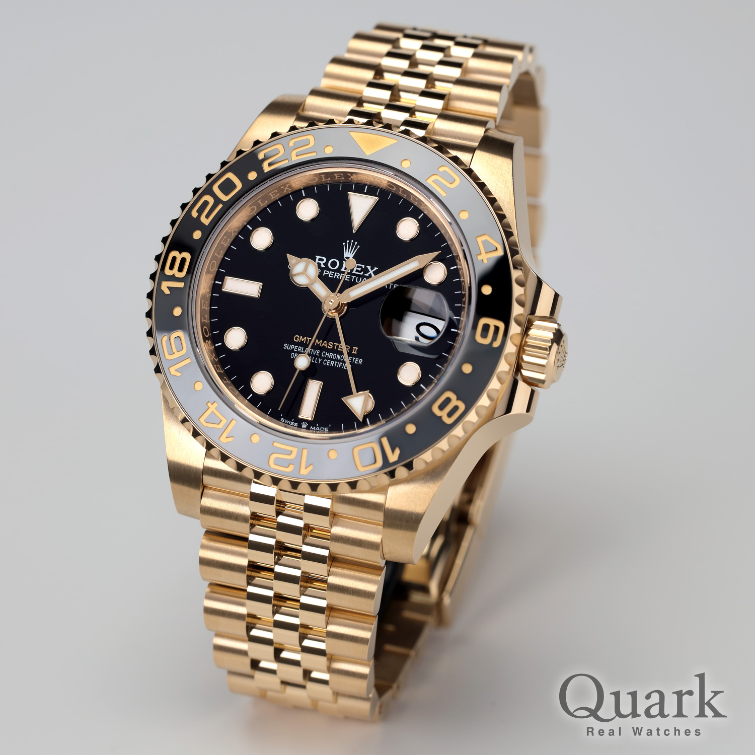 ロレックス GMTマスターII Ref.126718GRNR 灰/黒ベゼル 新品