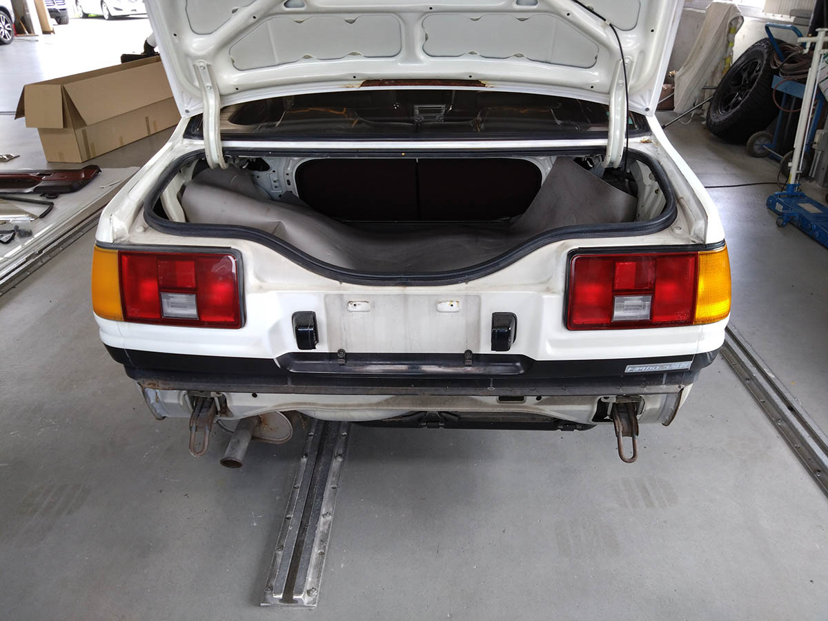 ボディの鈑金（PART1）｜AE86 1984 再生プロジェクト｜ソフト99