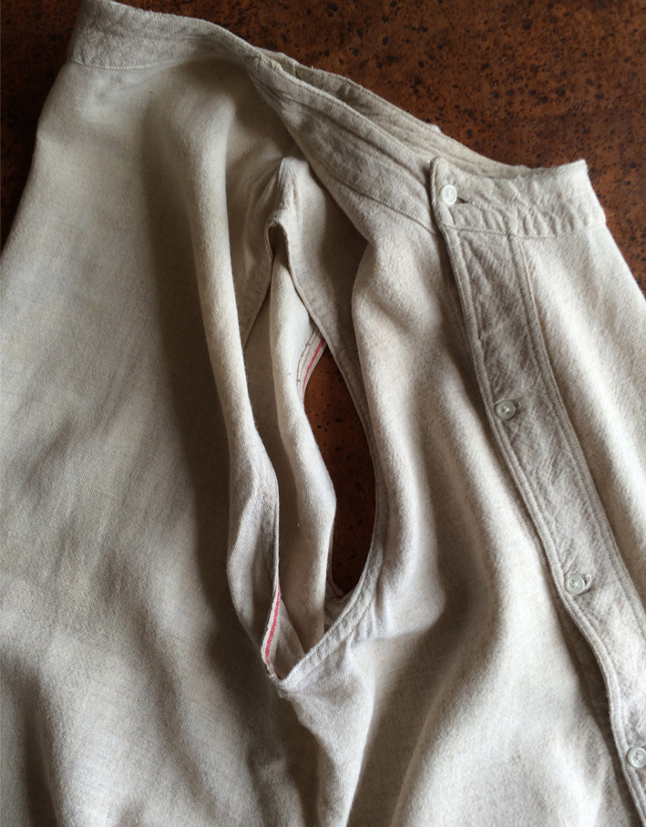 Vintage / 40's Belgium / FRENCH FARMERS COTTON VEST