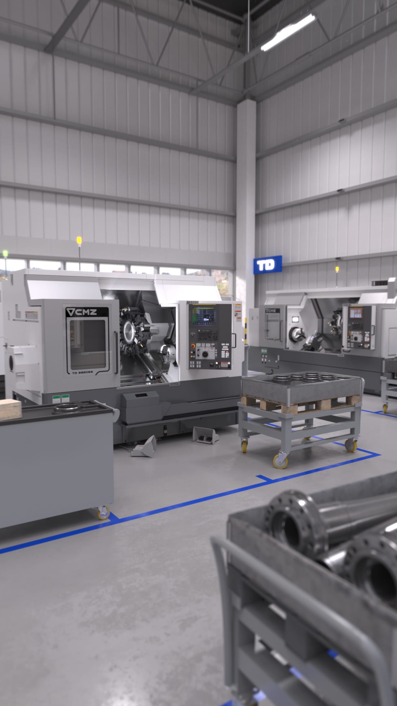 High Precision Lathe | TD Series Z800-Z1350