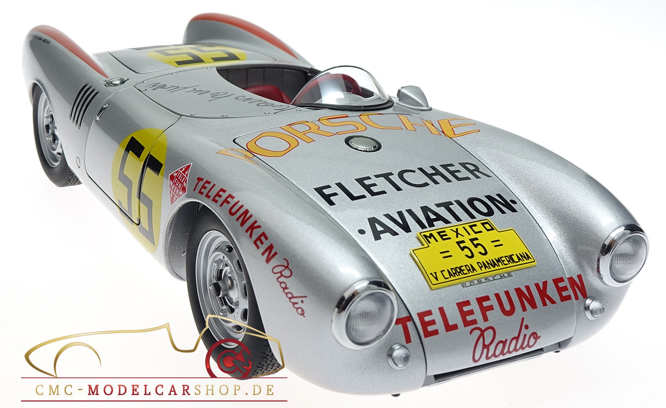 Porsche 550 RS Spyder, signed by Hans Herrmann, cmc-modelcarshop