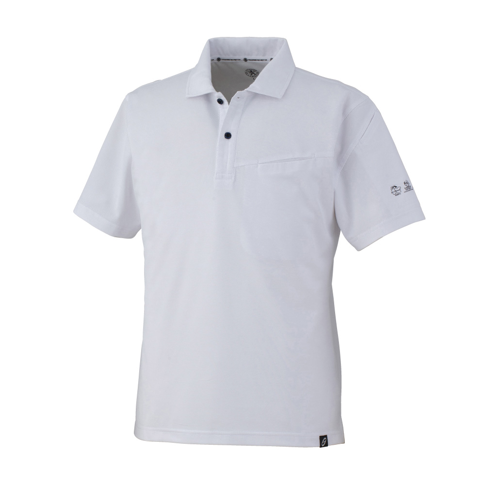 ニオイクリアエコ制電 鬼鹿の子 半袖ポロシャツ | 製品情報 | CO-COS