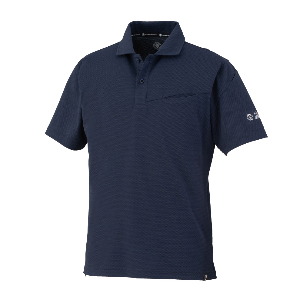 ニオイクリアエコ制電 鬼鹿の子 半袖ポロシャツ | 製品情報 | CO-COS