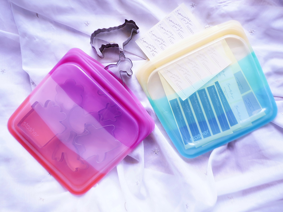 スタッシャーシリコーンバッグ EZサンドイッチ クリア | 便利グッズ