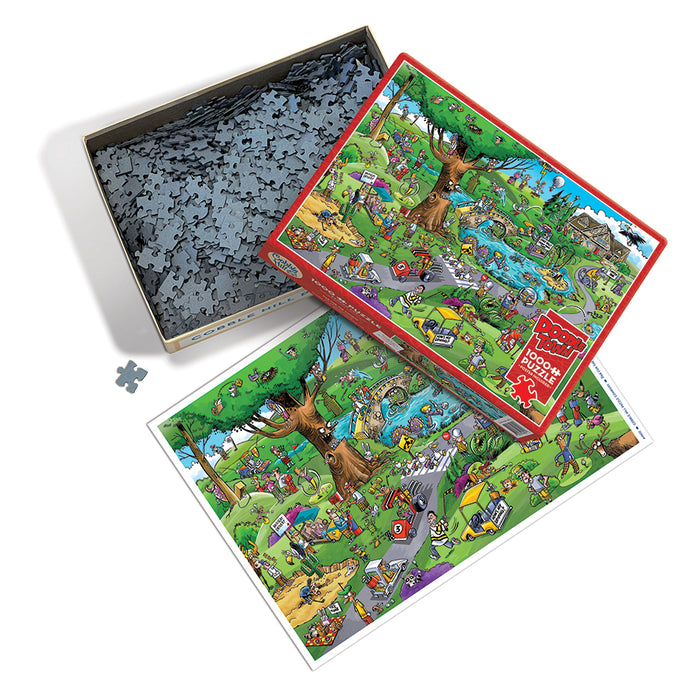 DoodleTown: Par for the Course 1000 piece jigsaw| 44502 |Cobble