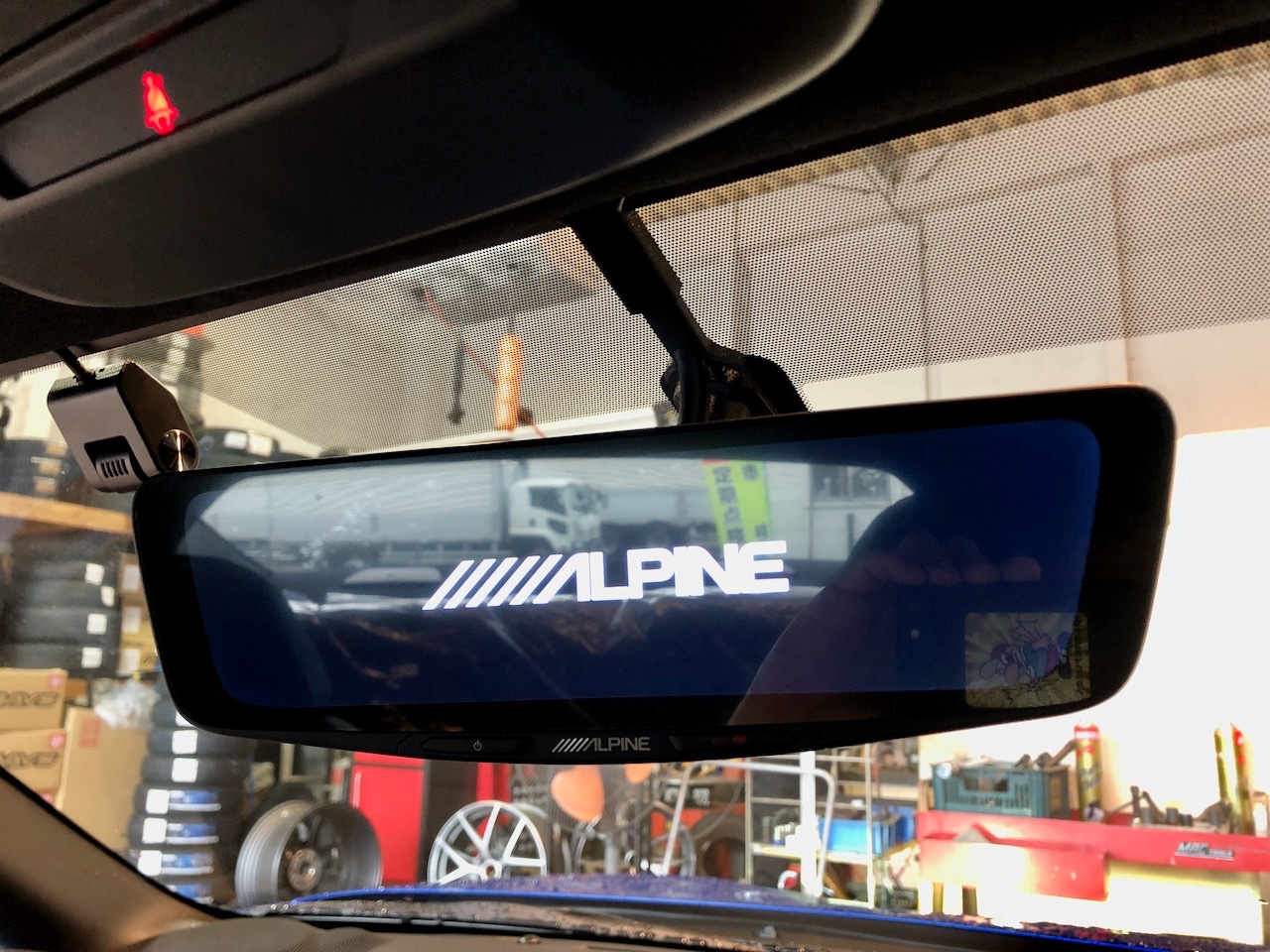 ZD8 SUBARU BRZ ✖ ALPINE DIGITAL MIRROR DVR-DM1000A-OC | スバル