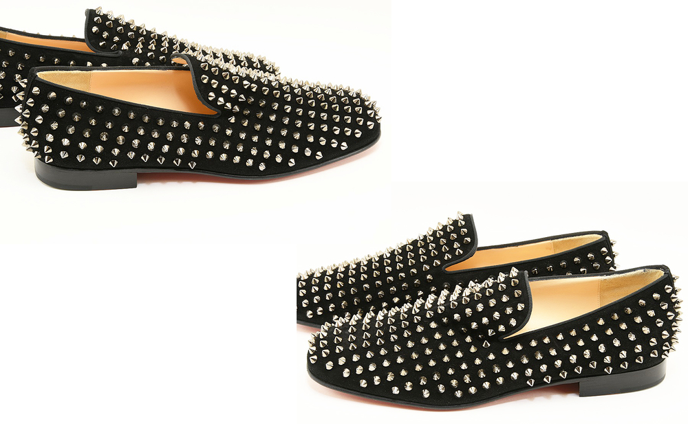 クリスチャン・ルブタン(Christian・Louboutin) ROLLERBOY SPIKES FLAT