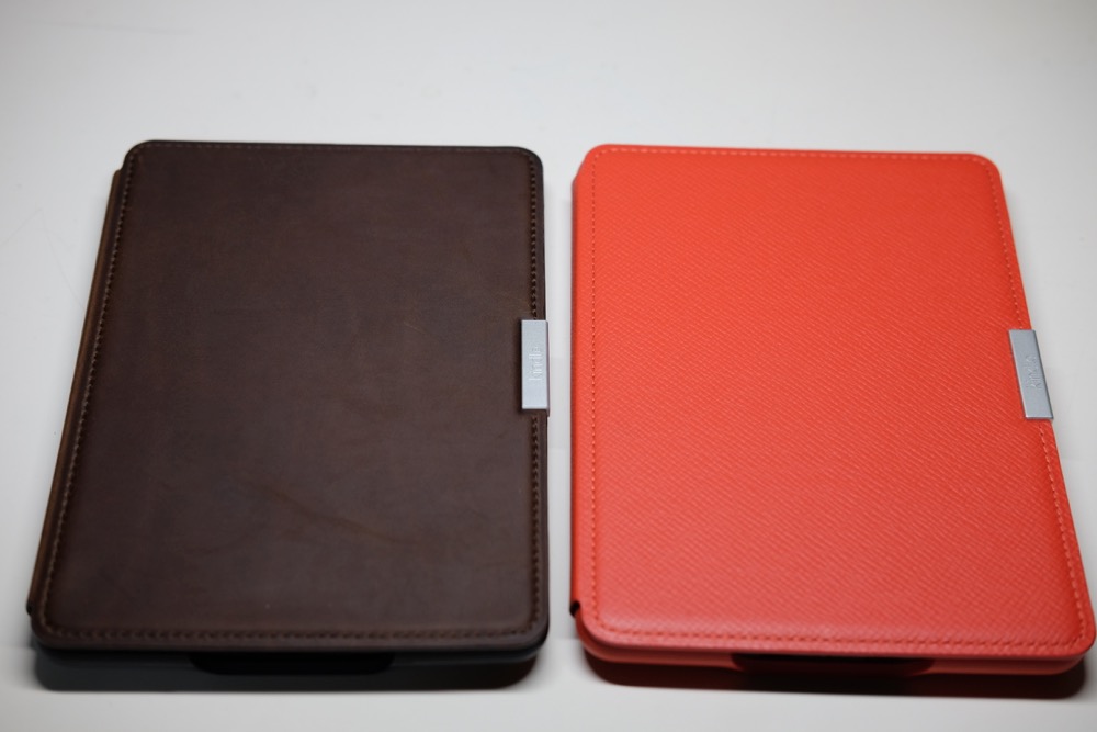 Kindle Paperwhite用の純正プレミアムレザーカバーを買ってみた