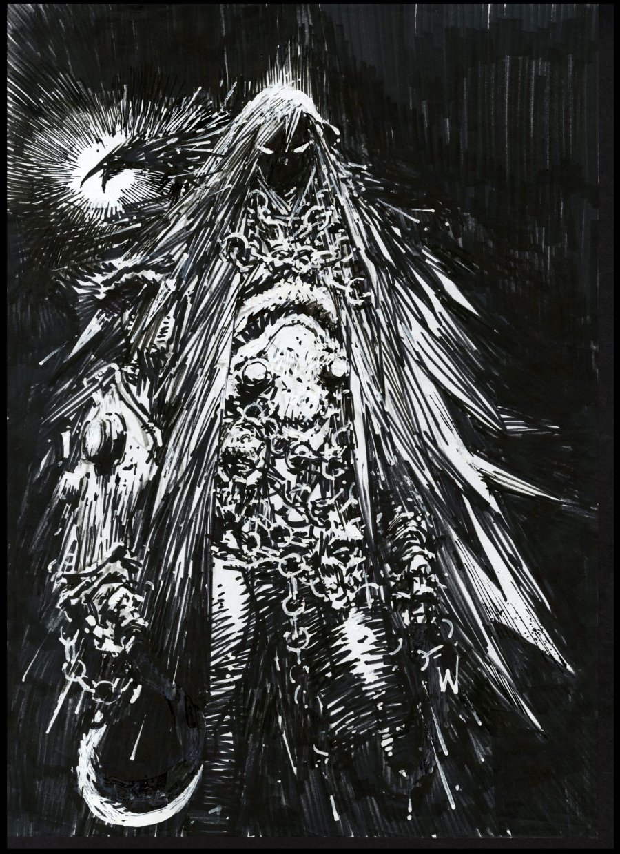 ComicConnect - Wood, Ashley - HELLSPAWN Illustration - VF: 8.0