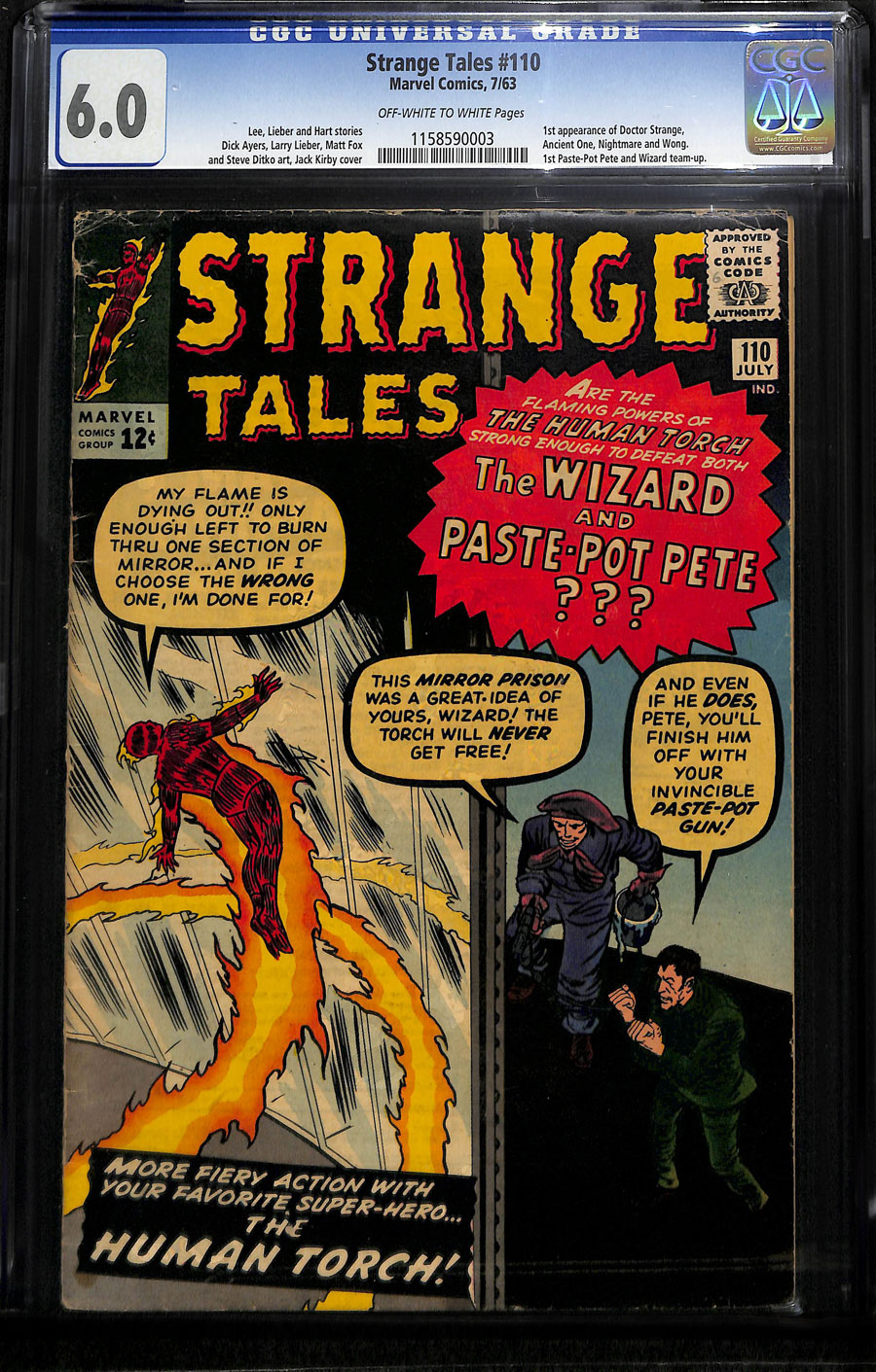 ComicConnect - STRANGE TALES (1951-76) #110 - CGC FN: 6.0