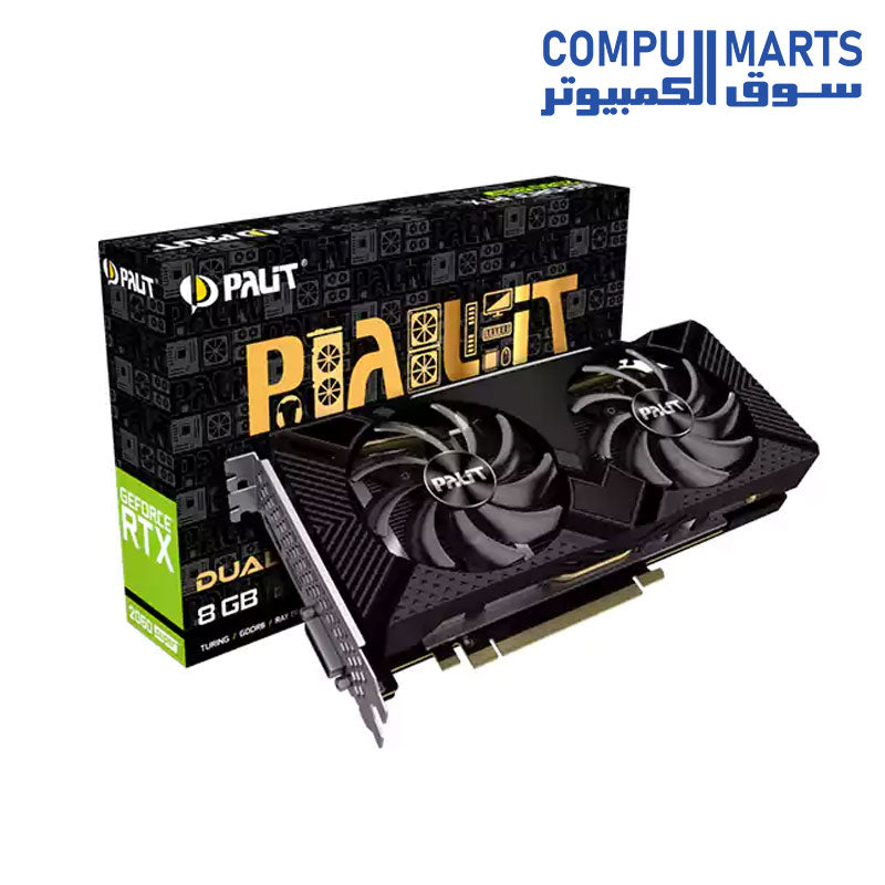 PALIT GeForce RTX 2060 SUPER DUAL 8GB GDDR6 – Compumarts Egypt