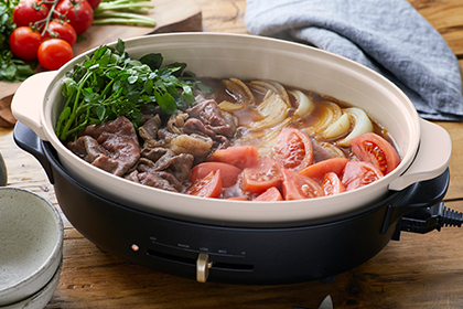 BRUNO(ブルーノ)オーバルホットプレート ブラック[BOE053-BK] [CONCENT