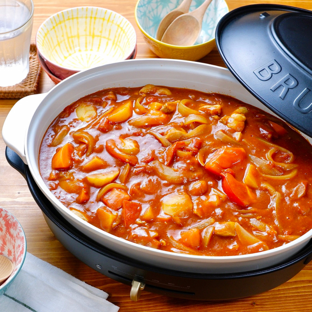 BRUNO(ブルーノ)オーバルホットプレート ブラック[BOE053-BK] [CONCENT