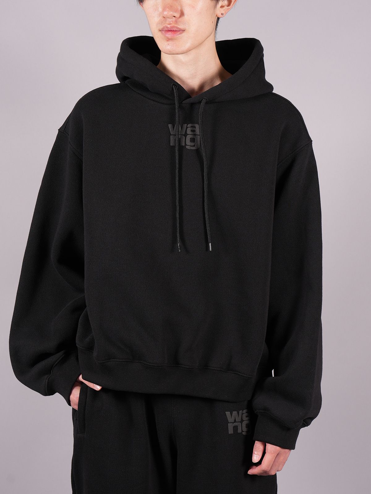 alexander wang - 【定番アイテム】 ESSENTIAL TERRY HOODIE WITH PUFF