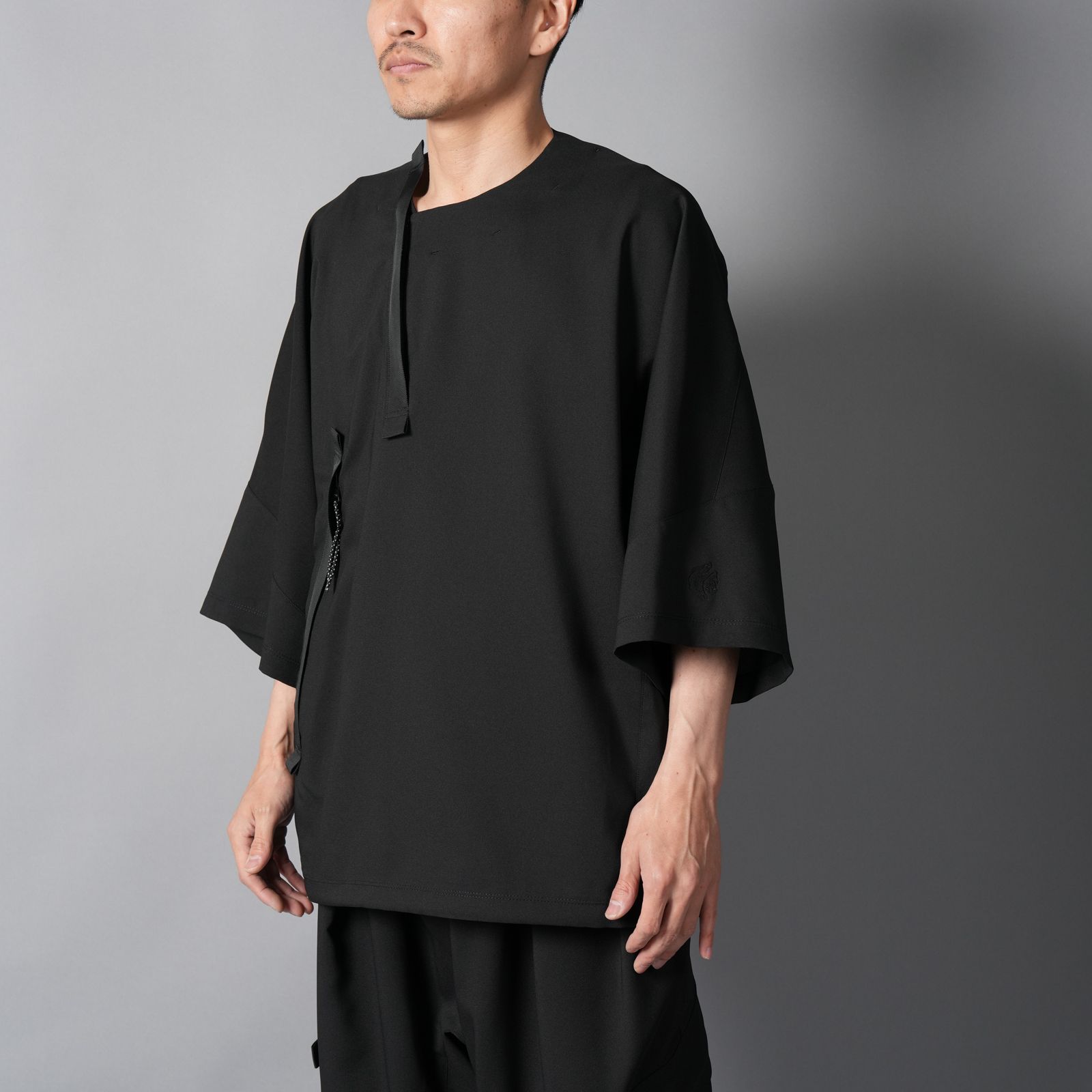 ALMOSTBLACK - 【GHOST】WOVEN WATER-REPELLENT NINJA T-SHIRTS
