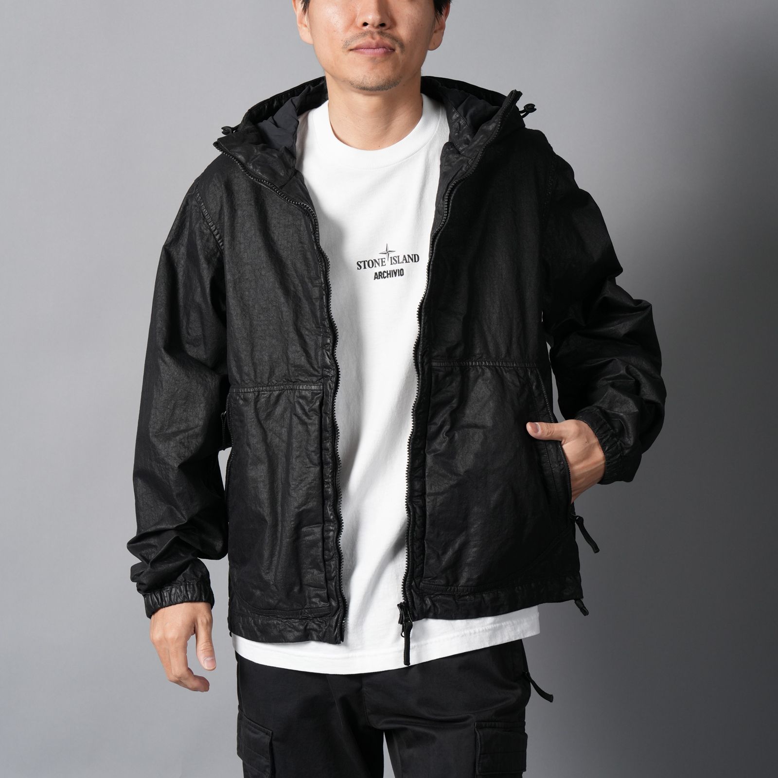 STONE ISLAND - 【ラスト1点】4100053 ORGANIC-LOOK NYLON PANAMA-TC