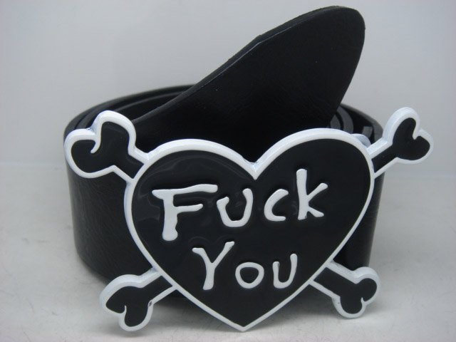 ファックユー - バックル | Cool Mania