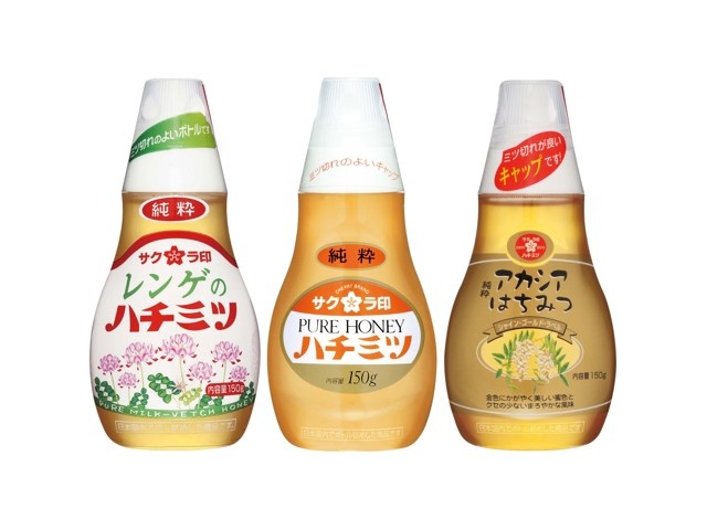 加藤美蜂園 はちみつ3品食べ比べセット 150g×3本| コープこうべネット