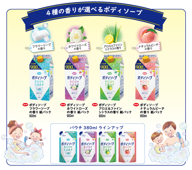 ボディソープ アロエ＆ファインシトラスの香り 900ml｜商品を探す