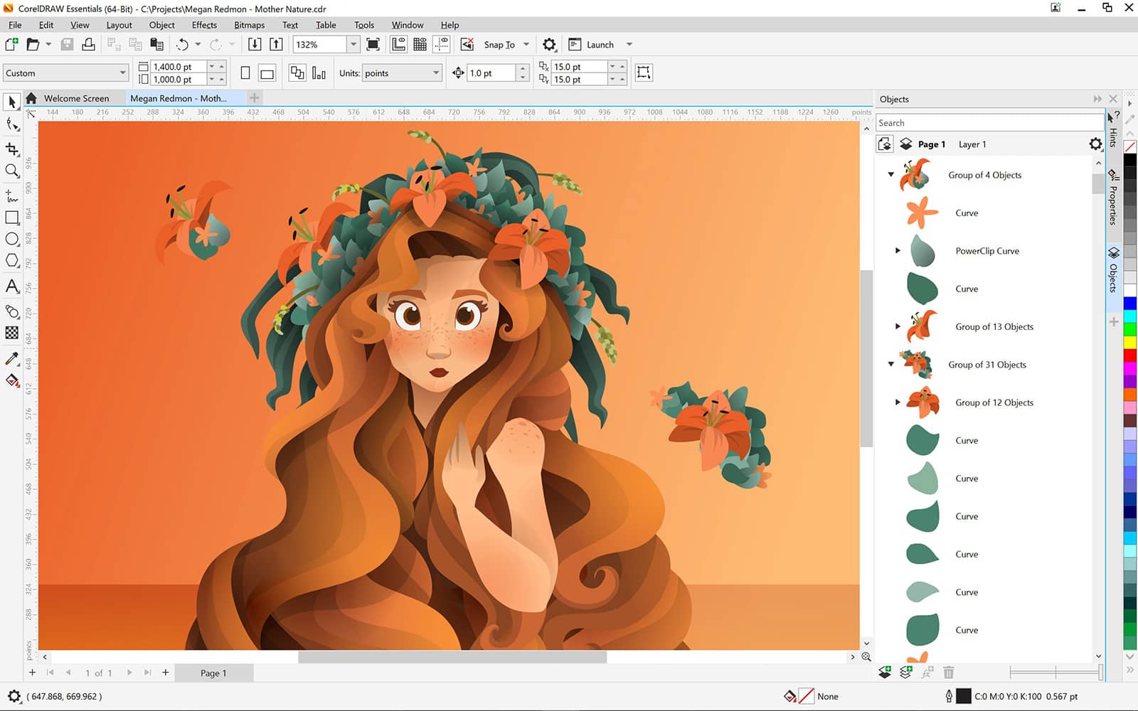 CorelDRAW Essentials 2024：かんたんに使えるグラフィック