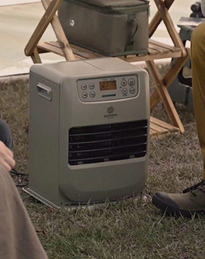 CORONA OUTFIELD特設ページ|ポータブル電源対応 石油ファンヒーター FH