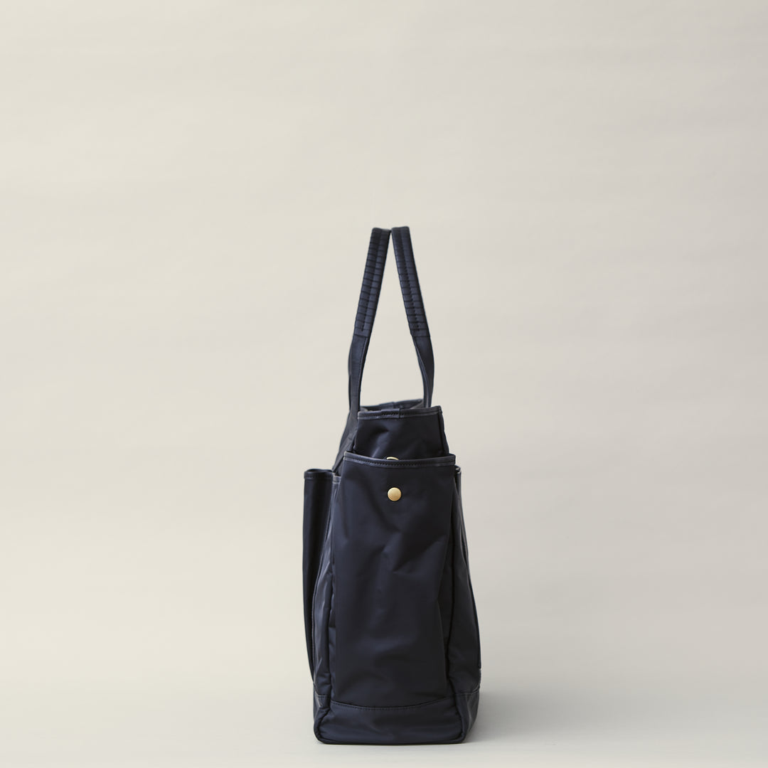 tool tote L / co22sstt010 / R Nylon*H cow leather – cornelian