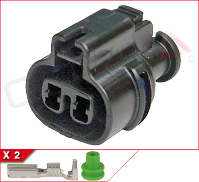 7223-9327-40 - Yazaki | Y090-2S-1 - Corsa Technic | 2-Way Kit