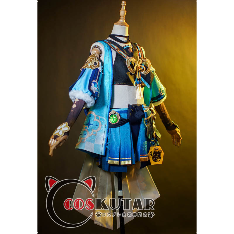 原神 Genshin 綺良々 コスプレ衣装 修正版｜COSKUTARコスプレ衣装専門店
