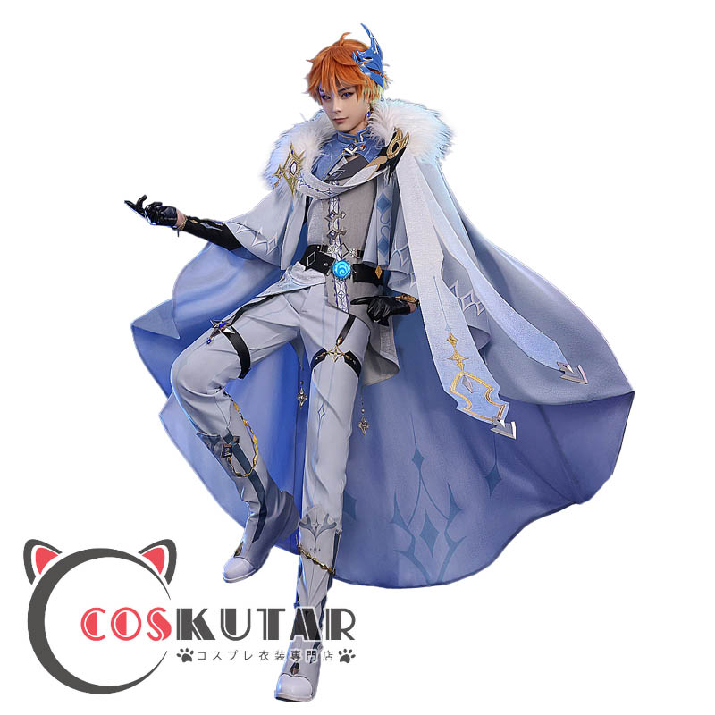 原神 Genshin 冬極の白星 タルタリヤ 公子 コスプレ衣装｜COSKUTAR