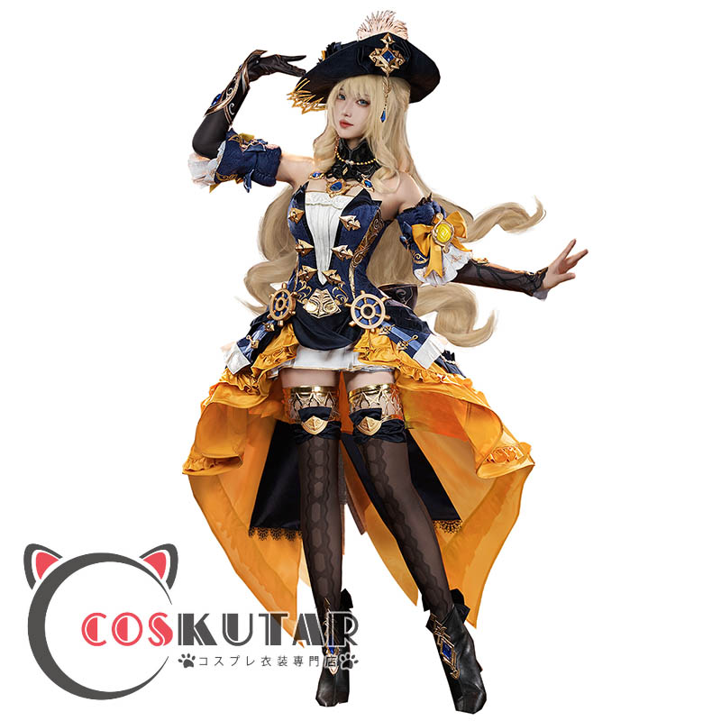 原神 Genshin ナヴィア コスプレ衣装 修正版｜COSKUTARコスプレ衣装専門店