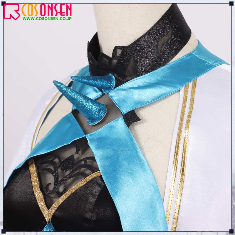 FateGrand Order FGO モルガン 冬の女王(王冠付き) コスプレ衣装