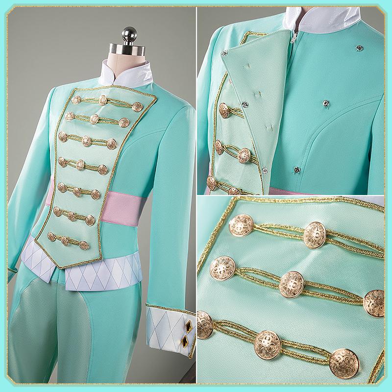 ツイステ風 薔薇の王国のホワイトラビットフェス シルバー コスプレ