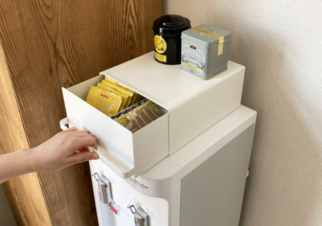 引き出し付きサーバーラック（ホワイト） | コスモウォーター会員さま