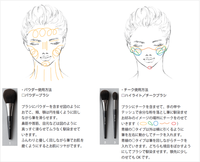 SHIORI化粧筆フェイクアニマルヘアーのメイクブラシ11本セット | 化粧