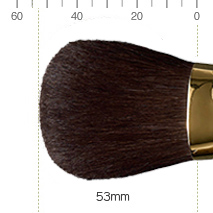 フィニッシングパウダーブラシ(丸平) 灰リスを贅沢に使用した大きめの