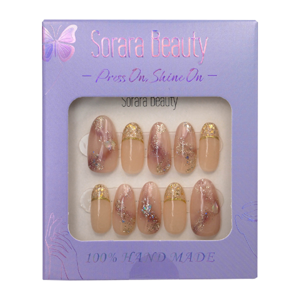 貼るだけ簡単 サロン級ネイルチップ / Sorara Beauty(ネイルチップ
