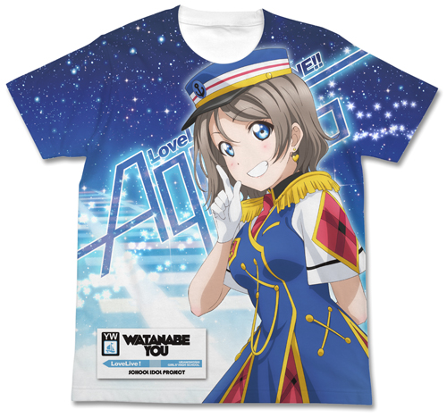 渡辺 曜フルグラフィックTシャツ HAPPY PARTY TRAIN Ver. [ラブライブ