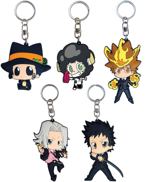 家庭教師ヒットマンREBORN! ラバーキーホルダーVer.2 （リボーン