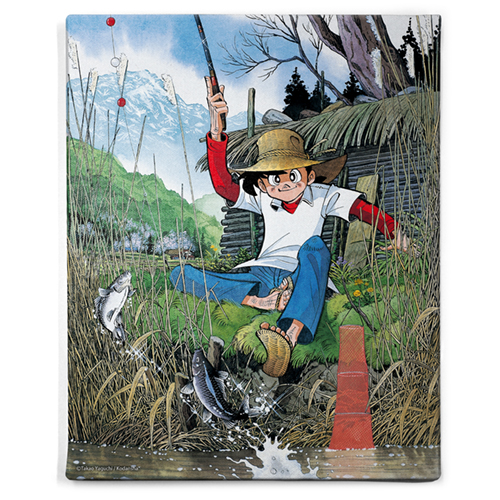 釣りキチ三平 キャンバスアート [釣りキチ三平] | 公式キャラクター