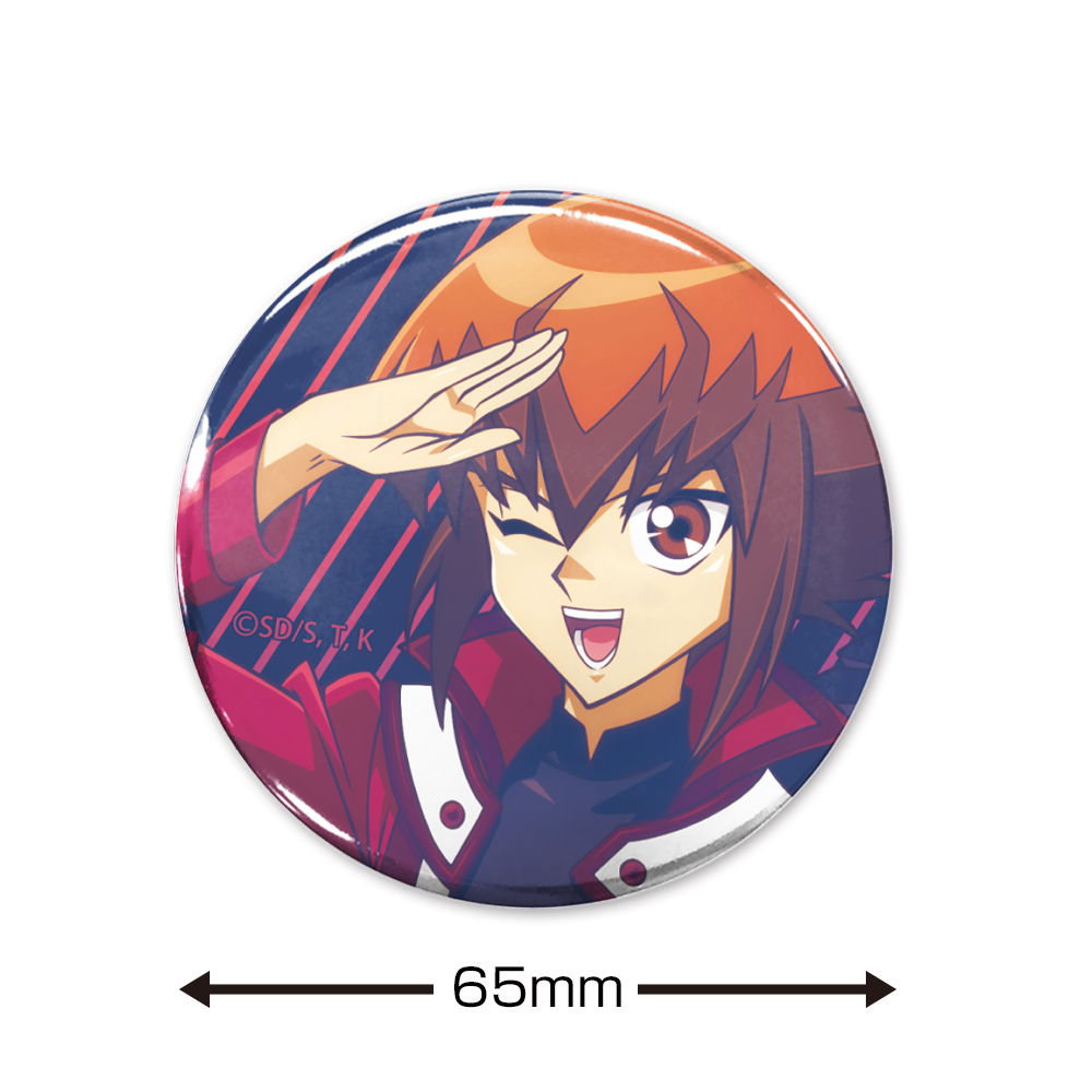 描き下ろし 遊城十代 65mm缶バッジ 未来へ向かってVer. [遊☆戯☆王