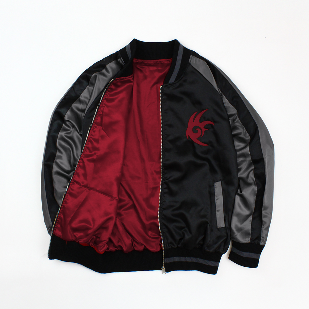 シャドウ 刺繍スカジャン [ソニック・ザ・ヘッジホッグ] | 公式