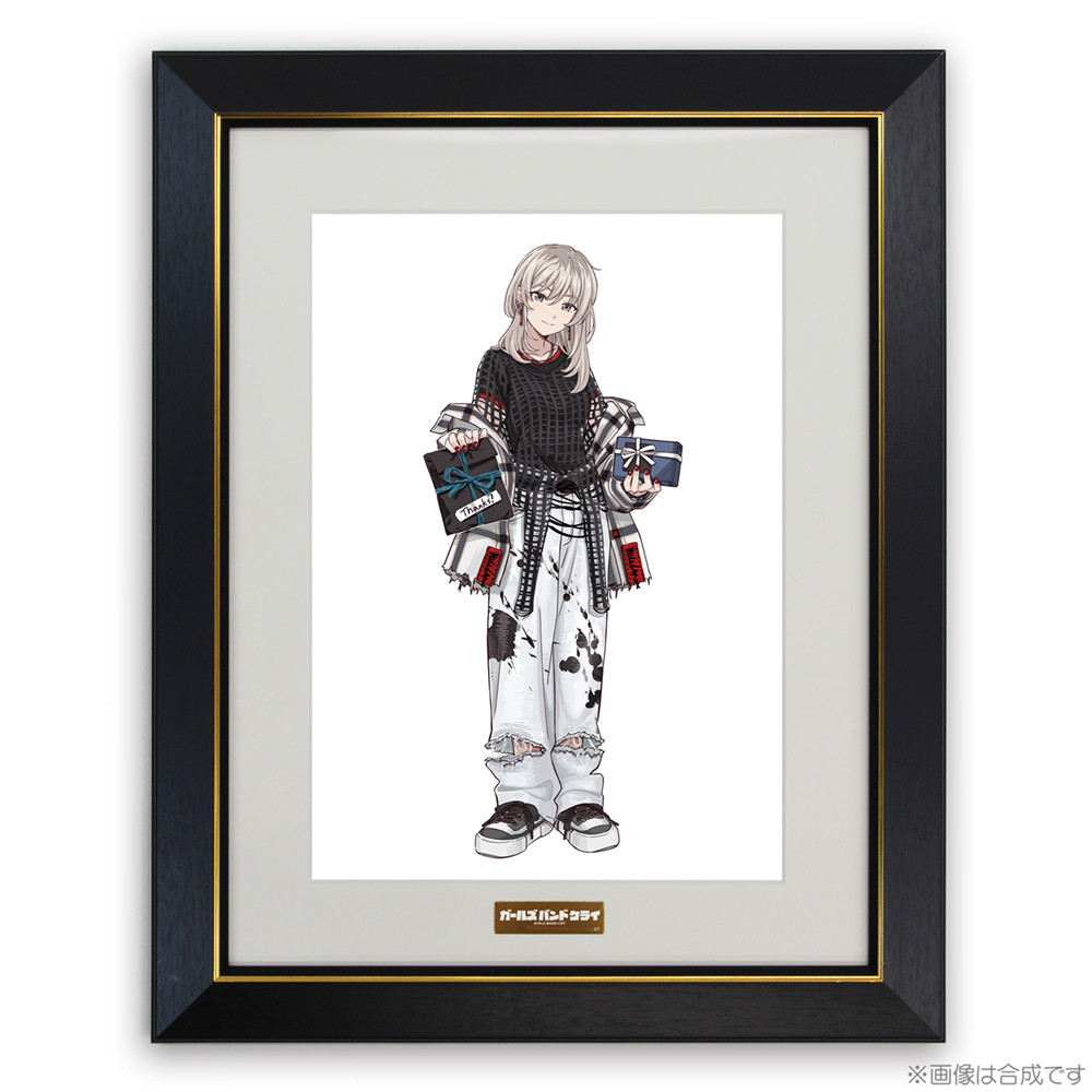 ☆限定☆描き下ろし 河原木桃香 A4キャラファイングラフ 「for you