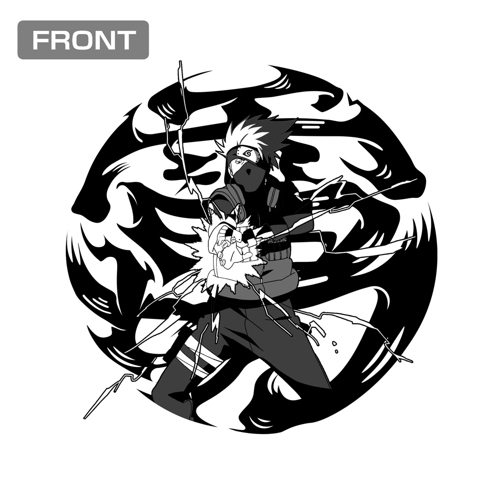 はたけカカシ 『雷切』 Tシャツ [NARUTO-ナルト- 疾風伝