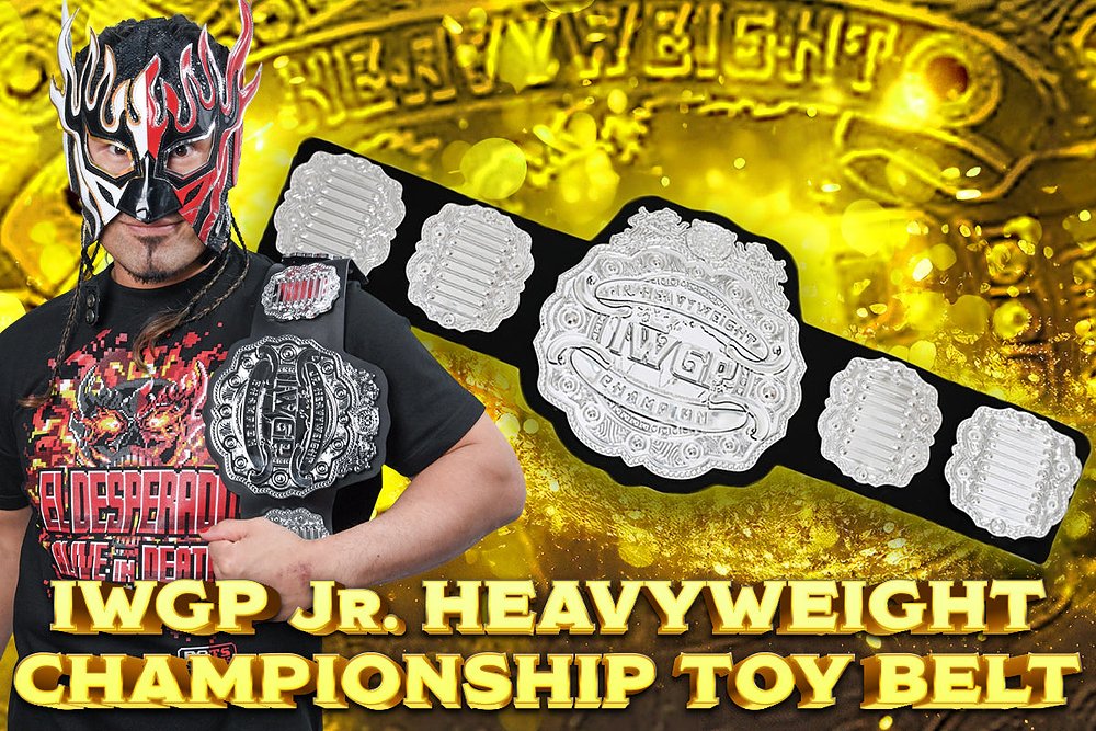 IWGP ジュニアヘビー級プラスチックチャンピオンベルト [新日本