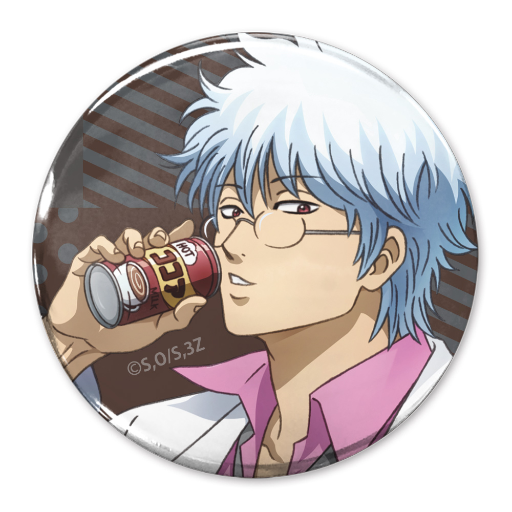 銀魂 aniplex スクエア缶バッジ D賞 抽選会 銀時 銀八 ジャンプ