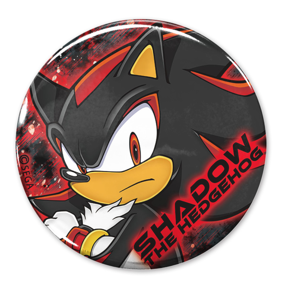 究極生命体 シャドウ 65mm缶バッジ [ソニック・ザ・ヘッジホッグ